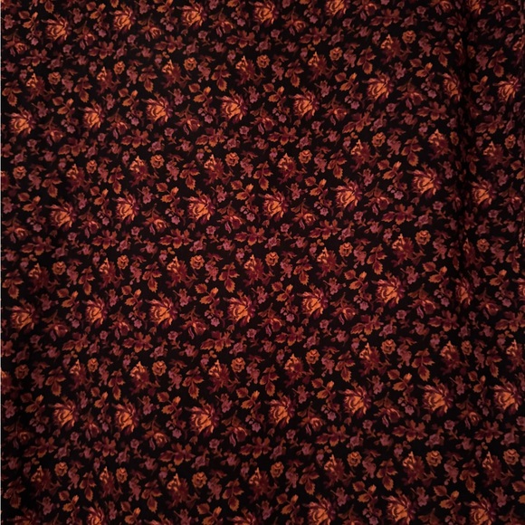 Madewell Black and Red Floral Blouse - Picture 7 of 8